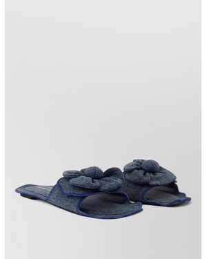 Marc Jacobs Cotton Slides - Blue