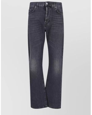 Haikure Straight-Leg Trousers - Blue