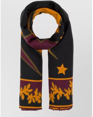 PUCCI Silk Printed Twill Scarf - Blue