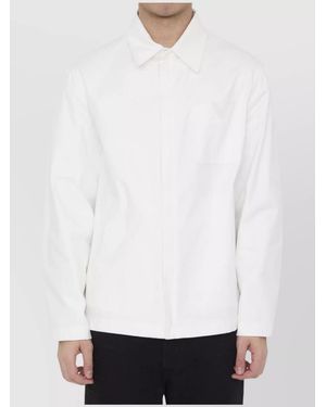 Valentino Garavani Cotton Regular-Fit Jacket - White