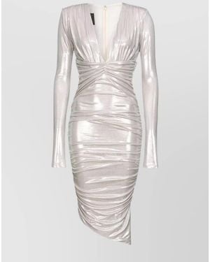 Pinko Knee-Length Dress - White