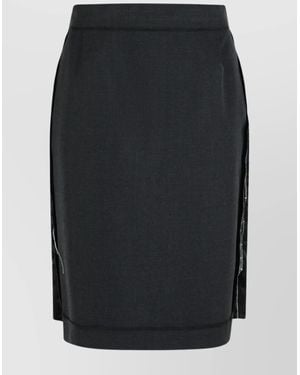 スカート MAISON MARGIELA Black Twill Skirt MAISON MARGIELA(メゾン マルジェラ)のMidi Skirt通販 | 集英社