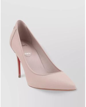Christian Louboutin Pointed Toe High Heel Pumps - Pink