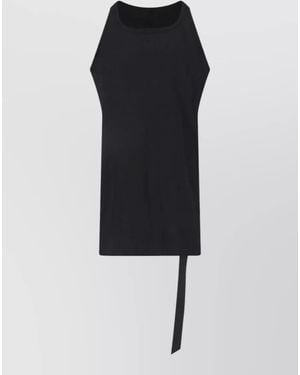 Rick Owens Cotton Short-Sleeve Shirt - Black