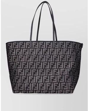 Fendi Fabric Tote Bag - Black
