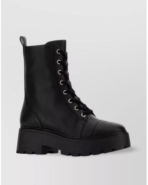 ブーツその他 Michael Kors Hanley Bootie Blake Leather Combat Boot | Michael Kors [US]
