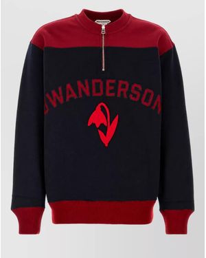 JW Anderson Two-Tone Jacket - Red