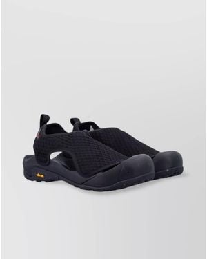 ROA Mesh Open Toe Pull Tab Sandals - Blue