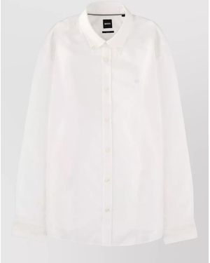 BOSS Silk Shirt - White