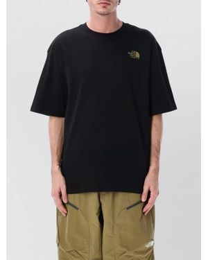 The North Face Flora Graphic T-Shirt Short Sleeves Crew Neck - Black