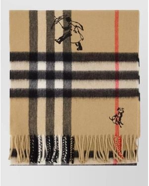 Burberry Cashmere Scarf - Multicolor