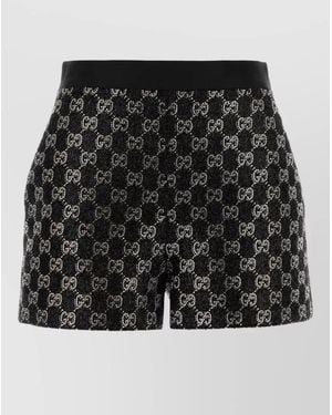 Gucci Pant Light Lame Tweed - Black