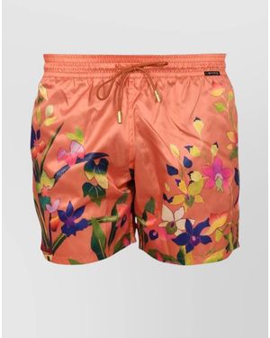 Etro Swim Shorts - Orange