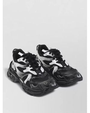 Balenciaga Runner 2 Mesh Sneakers Rubber Sole - Black