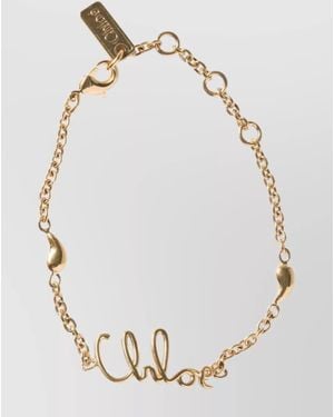 Chloé Metal Logo Bracelet - Multicolour