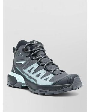 Salomon Silk And Nylon High-Top Trainers - Blue