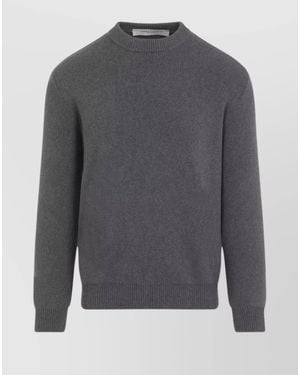 Golden Goose Cotton Logo Crewneck Sweatshirt - Grey