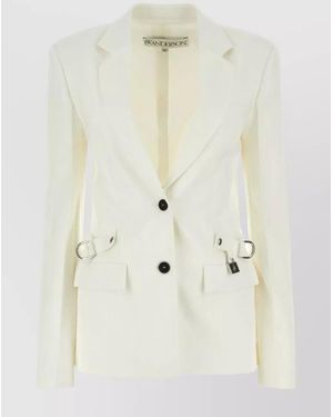 JW Anderson Single-Breasted Blazer - Natural