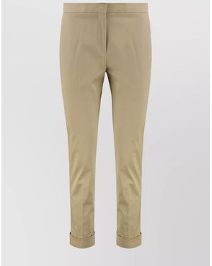 Etro Cropped Trousers - Natural