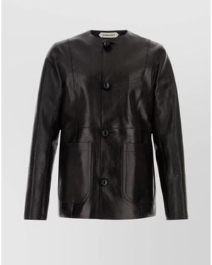 NAMACHEKO Leather Jacket - Black