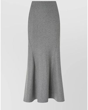 Pinko Long Flared Skirt - Grey