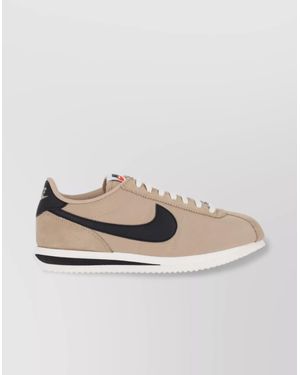 Nike Short Base Rubber Sole Sneakers - Natural