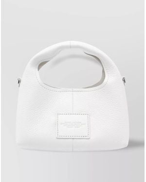 Marc Jacobs Small Crossbody Bag Textured Finish - Gray
