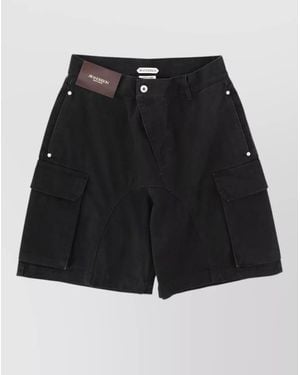 JW Anderson Tailored Shorts Belt Loops And Pockets - Black