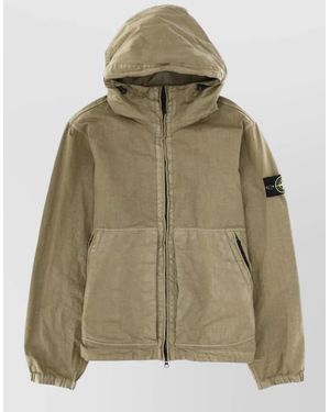 Stone Island Light Jackets - Green