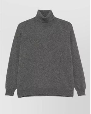 Brunello Cucinelli Cashmere Turtleneck Jumper - Grey