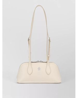 Bally Calf Leather Shoulder Bag - Natural