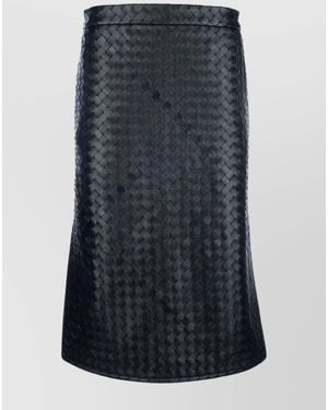 Bottega Veneta High-Waisted Skirt - Blue