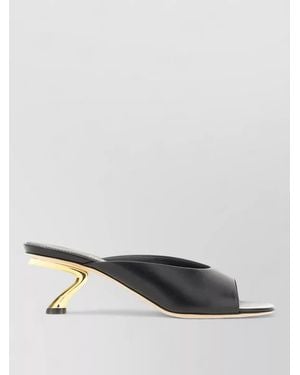 Ferragamo Leather Mules - Multicolour