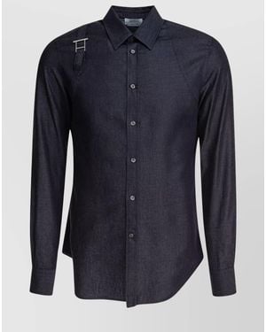 McQueen Harness Shirt - Blue