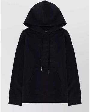 Max Mara Cotton Jersey Sweatshirt - Blue