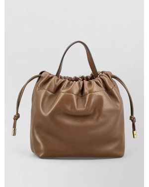 Chloé Icons Mini Leather Bucket Bag - Brown