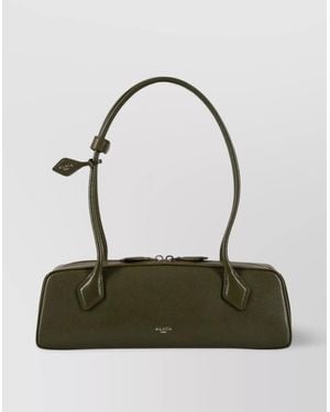 Alaïa Medium Bag Rectangular Shape Double Handles - Green