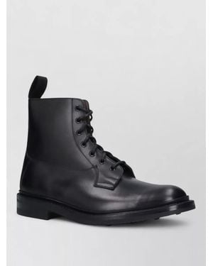 Tricker's Leather Derby Shoes - Black