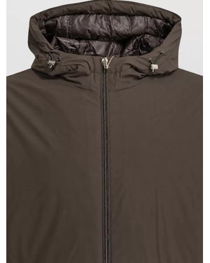 Herno Long Down Puffer Coat - Black