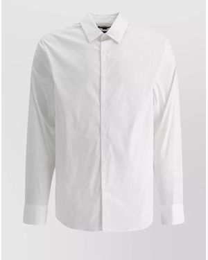Vince Cotton Poplin Shirt - White