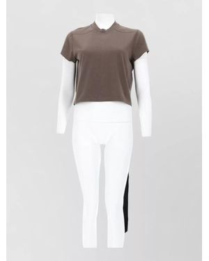 Rick Owens Cropped T-Shirt - White