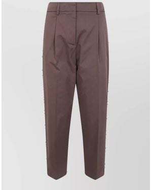 DR. HOPE Tapered Pants - Brown