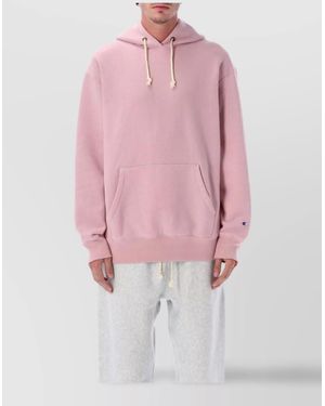 Champion Relaxed-Fit Hoodie - Pink