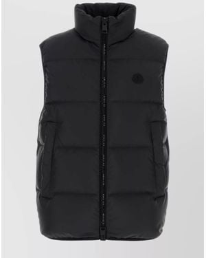 Moncler Insulated Sleeveless Quilted Jacket - Black