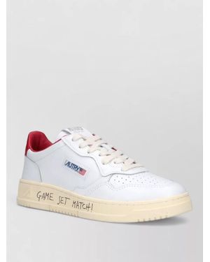 Autry Leather Low-Top Trainers - White