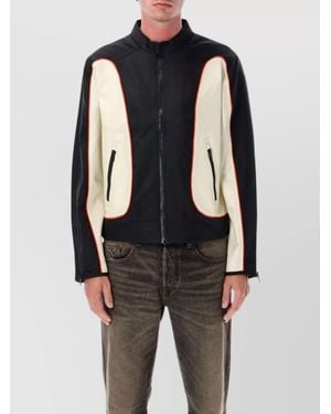 DIESEL Color-Block Lightweight Jacket - Blue