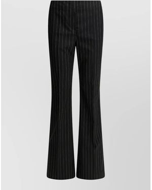 Sportmax Flared Trousers - Black