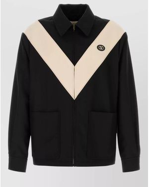 Valentino Garavani Gabardine Jacket - Black