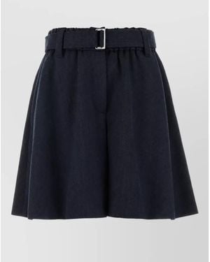Brunello Cucinelli A-Line Skirt - Blue
