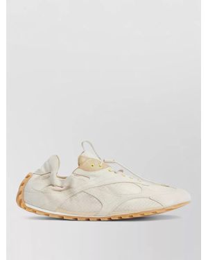 Bottega Veneta Leather Low-Top Trainers - White